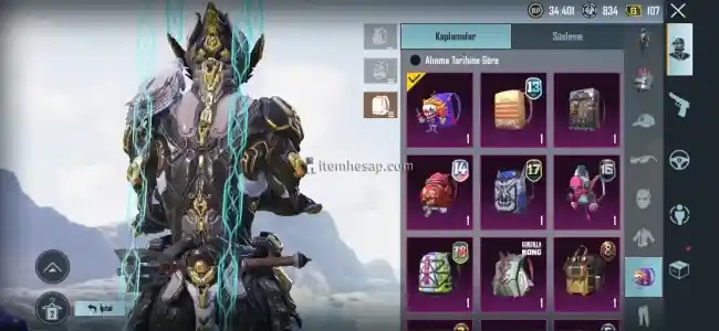 PUBG MOBİLE 33 DESTANSILI HESAP