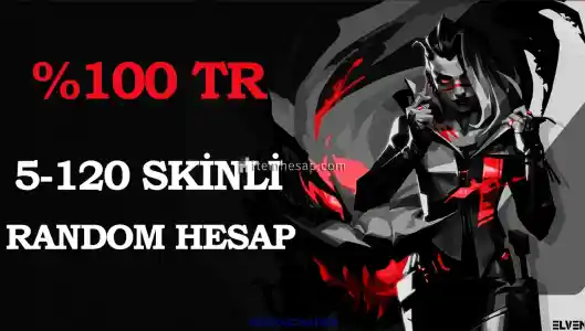 [ULTRA VİP] 5-120 Skinli RANDOM HESAP 100% TR