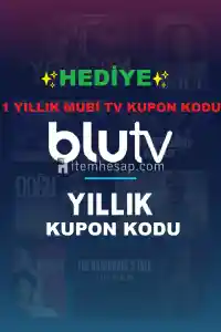 BLU TV 1 YILLIK KUPON KODU+ 1 YILLIK MUBİ TV KUPON KODU HEDİYE