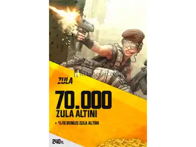 Zula 70.000 Altın + BONUS