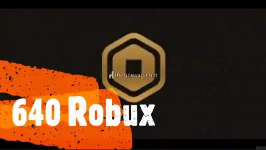 Roblox 640 Robux (915