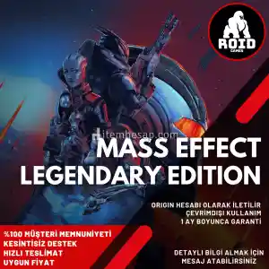 Mass Effect Legendary Edition Origin Hesabı
