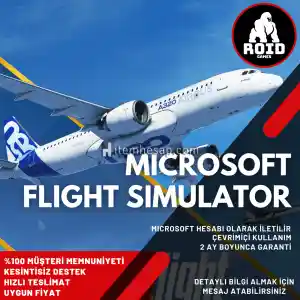 Microsoft Flight Simulator Standart Edition Microsoft Hesabı