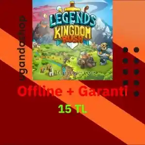 Legends of Kingdom Rush Offline Steam Hesap + Garanti