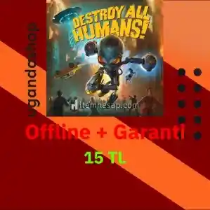 Destroy All Humans! Offline Steam + Garanti