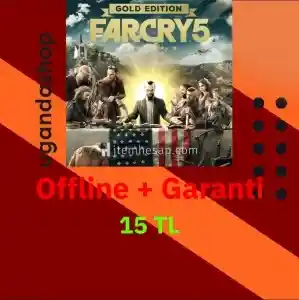 Far Cry 5 Gold Edition Offline Ubisoft Hesap + Garanti