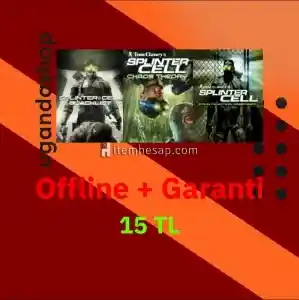 Tom Clancy's Splinter Cell Trilogy Offline Ubisoft Hesap + Garanti