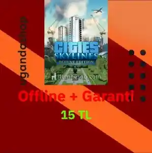 Cities Skylines Deluxe Editon Offline Steam Hesap + Garanti