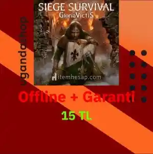 Siege Survival Gloria Victis Offline Steam Hesap + Garanti