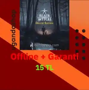 Blair Witch Deluxe Edition Offline Steam Hesap + Garanti