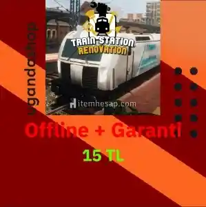 Train Station Renovation Offline Steam Hesap + Garanti