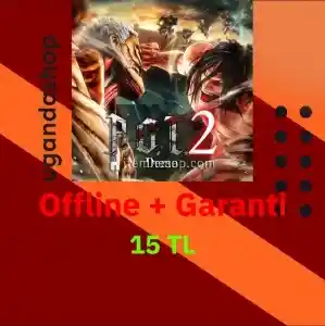 Attack on Titan 2 Final Battle Offline Steam Hesap + Garanti