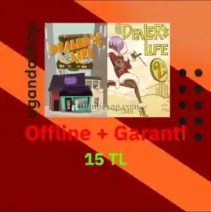 Dealer's Life 1 + 2 Offline Steam Hesap + Garanti