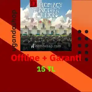 Diplomacy is Not an Option Offline Steam Hesap + Garanti