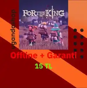 For The King Offline Steam Hesap + Garanti