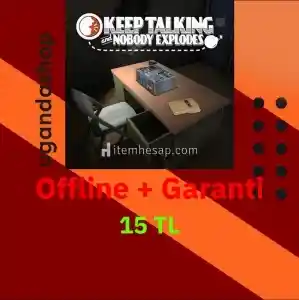 Keep Talking and Nobody Explodes Offline Steam Hesap + Garanti