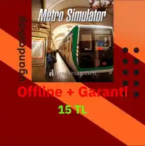 Metro Simulator Offline Steam Hesap + Garanti