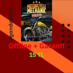 Motorcycle Mechanic Simulator 2021 Offline Steam Hesap + Garanti