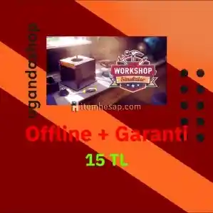 Workshop Simulator Offline Steam Hesap + Garanti