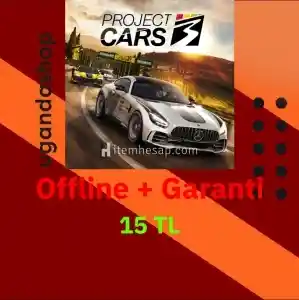 Project Cars 3 Offline Steam Hesap + Garanti