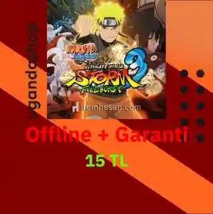 Naruto Shippuden Ultimate Ninja Storm 3 Full Burst Offline Steam Hesap + Garanti