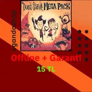 Don't Starve Mega Pack Offline Steam Hesap + Garanti