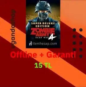 Zombie Army 4 Super Deluxe Edition Offline Epic Games Hesap + Garanti