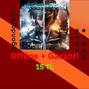 Metal Gear Rising Revengeance Offline Steam Hesap + Garanti