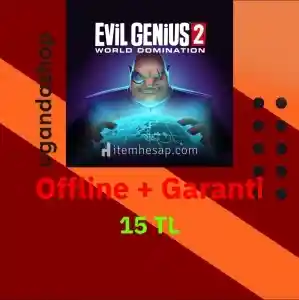 Evil Genius 2 Offline Steam Hesap + Garanti