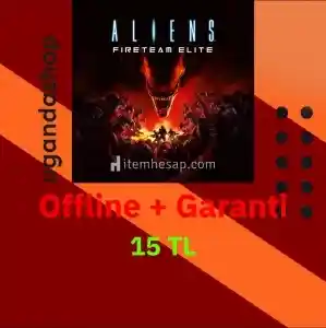 Aliens Fireteam Elite Deluxe Edition Offline Steam Hesap + Garanti