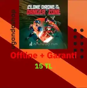 Clone Drone in the Danger Zone Offline Steam Hesap + Garanti