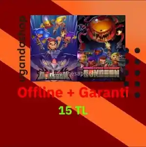 Enter The Gungeon + Exit The Gungeon Offline Steam Hesap + Garanti