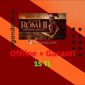 Total War Rome 2 Emperor Edition Offline Steam Hesap + Garanti