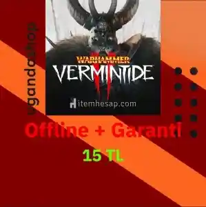 Warhammer Vermintide 2 Offline Steam Hesap + Garanti