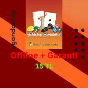 Tabletop Simulator Offline Steam Hesap + Garanti