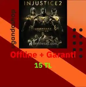 Injustice 2 Legendary Edition + Injustice 1 Ultimate Edition Offline Steam Hesap + Garanti