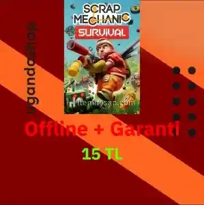 Scrap Mechanic Offline Steam Hesap  + Garanti