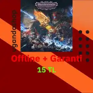 Pathfinder Wrath of the Righteous Offline Steam Hesap + Garanti