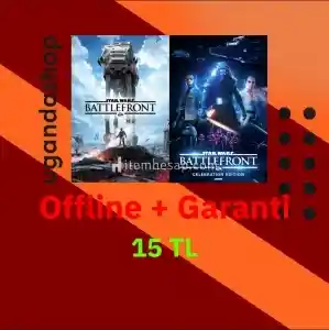 Star Wars Battlefront + Battlefront 2 Ultimate Edition Offline Steam Hesap + Garanti