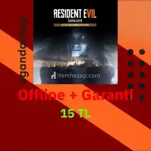 Resident Evil 7 Biohazard Gold Edition Offline Steam Hesap + Garanti