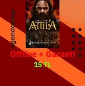 Total War Attila Offline Steam Hesap + Garanti