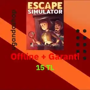 Escape Simulator Offline Steam Hesap + Garanti