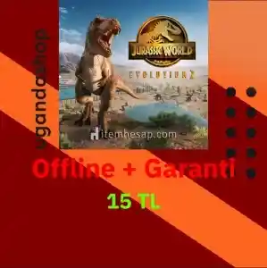 Jurassic World Evolution 2 Offline Steam Hesap + Garanti