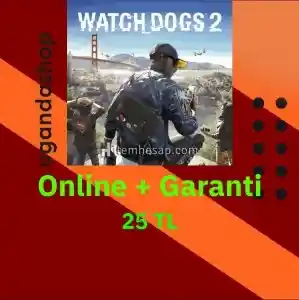 Watch Dogs 2 Online Ubisoft Hesap + Garanti