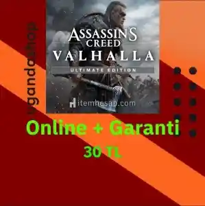 Assassin's Creed Valhalla Ultimate Edition Online Uplay/Ubisoft Hesap + Garanti