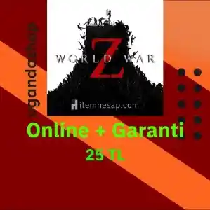 World War Z Online Epic Games Hesap + Garanti