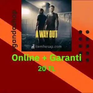 A Way Out Online Origin Hesap + Garanti