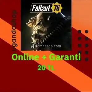 Fallout 76 Standart Online Bethesda Hesap + Garanti