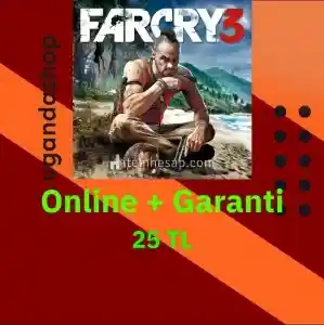 Far Cry 3 Online Ubisoft Hesap + Garanti