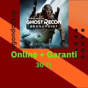 Tom Clancy's Ghost Recon Breakpoint Online Ubisoft Hesap + Garanti